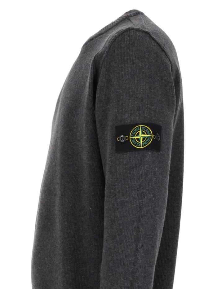 Stone Island MAGLIA CON PATCH LOGO