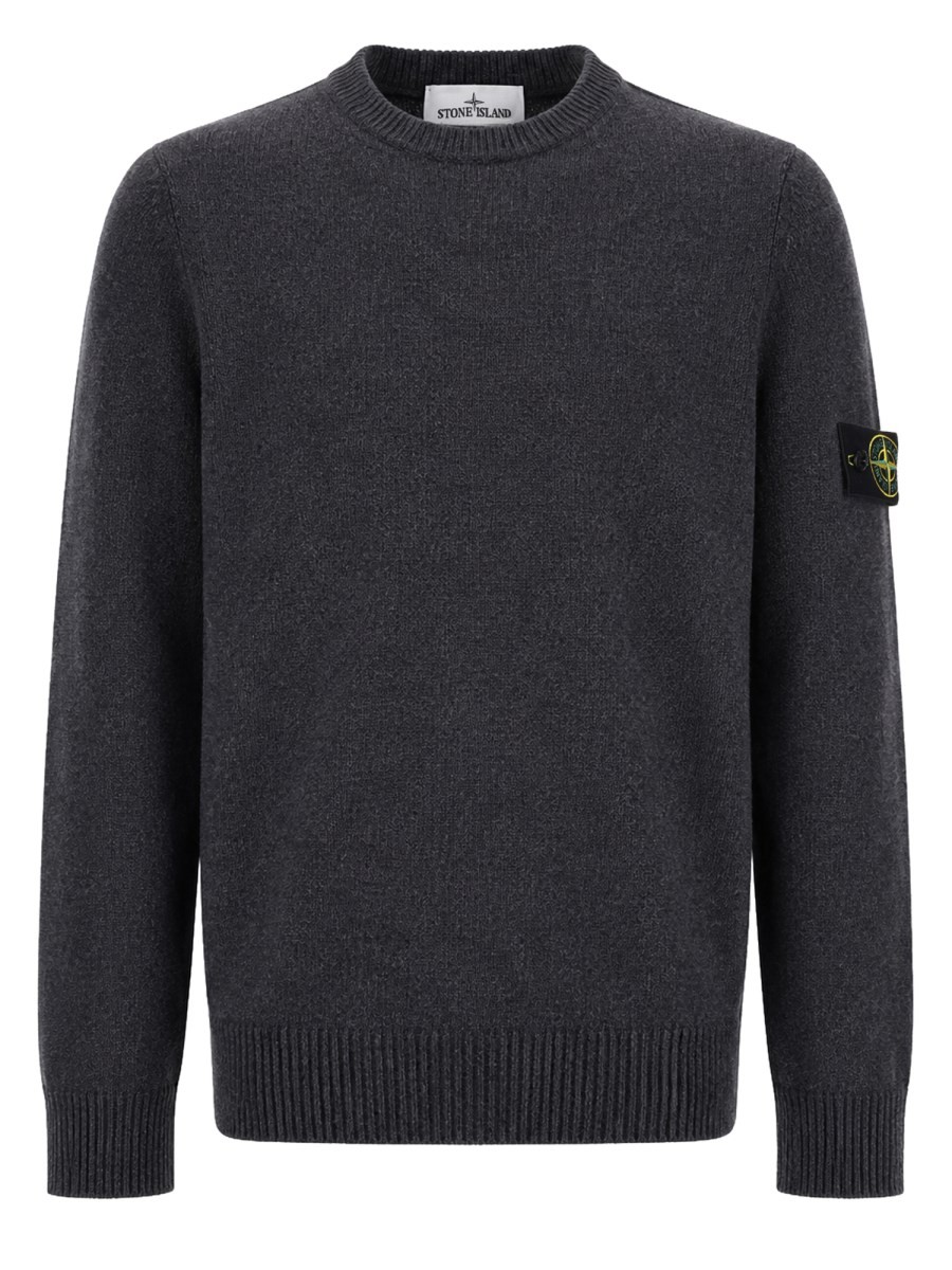 Stone Island MAGLIA CON PATCH LOGO
