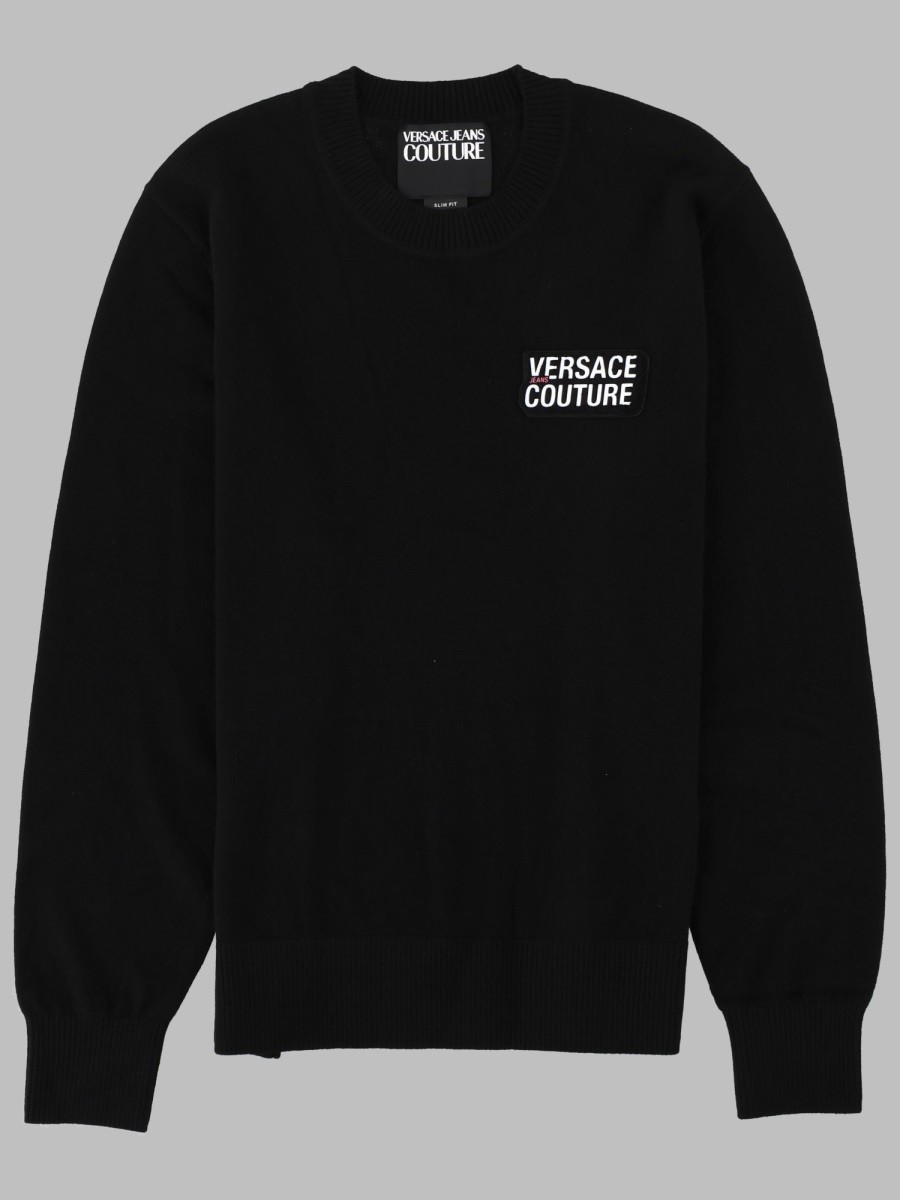 Versace Jeans Couture MAGLIA CON PATCH LOGO