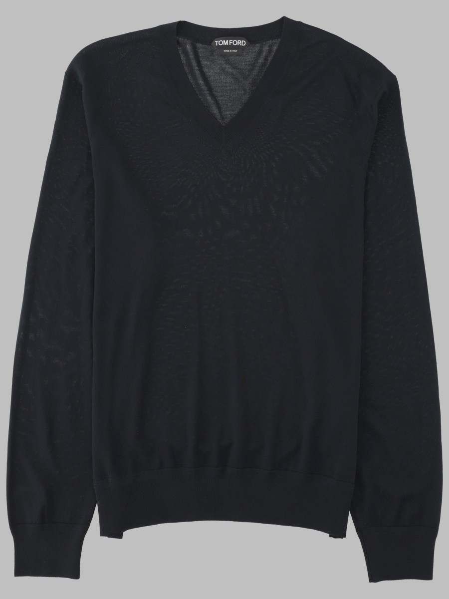 TOM FORD MAGLIA CON SCOLLO A V