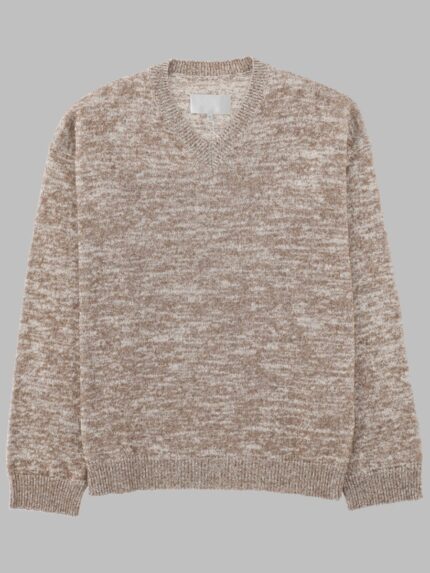 Maison Margiela MAGLIA CON SCOLLO A V