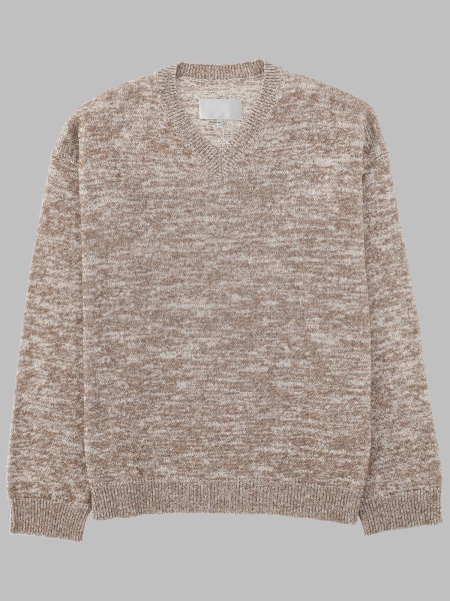 Maison Margiela MAGLIA CON SCOLLO A V