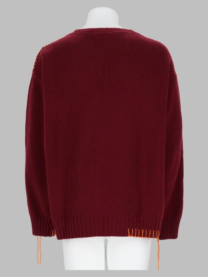 AMISH MAGLIA "CREW CROP" IN LANA