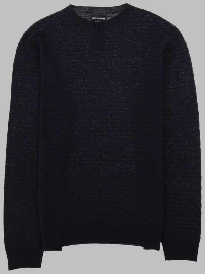 Giorgio Armani MAGLIA GIROCOLLO IN LANA VERGINE