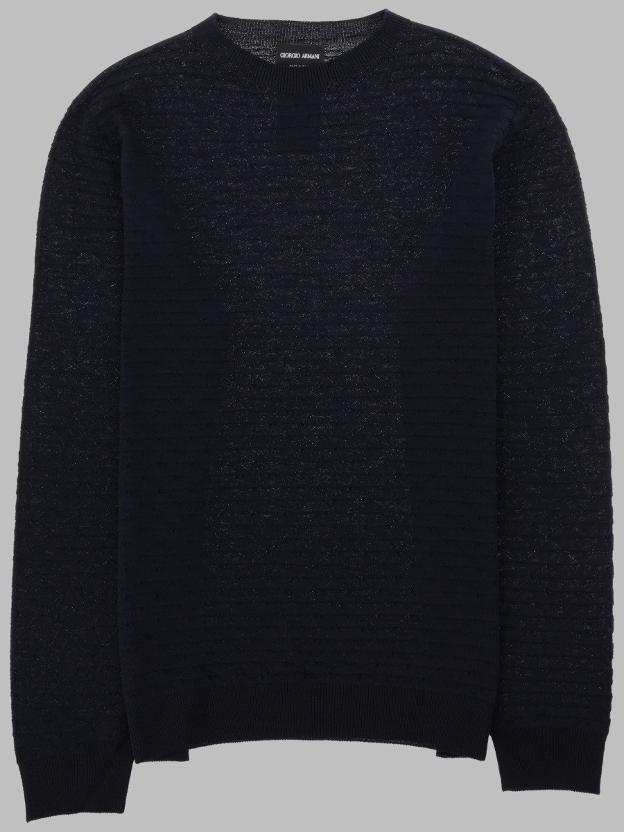 Giorgio Armani MAGLIA GIROCOLLO IN LANA VERGINE