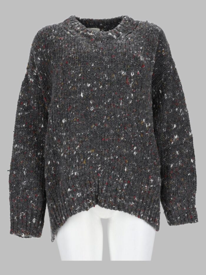 alysi maglia girocollo in tweed ALYSI Maglia Girocollo In Tweed