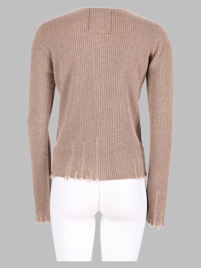 UMA WANG Maglia "Henley" In Cashmere