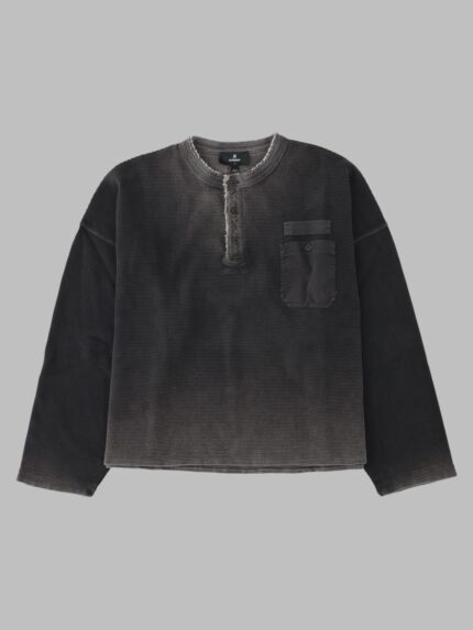 Represent Maglia "Henley" In Cotone