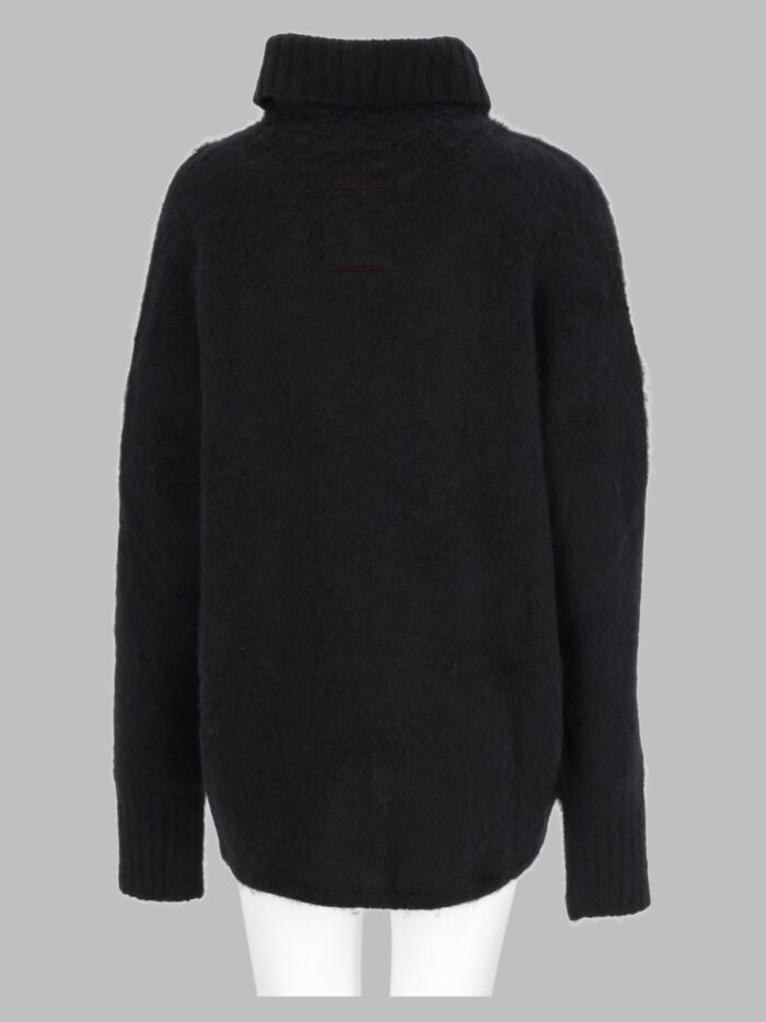UMA WANG Maglia In Alpaca E Lana A Collo Alto