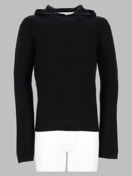 RICK OWENS Maglia In Cashmere Con Cappuccio
