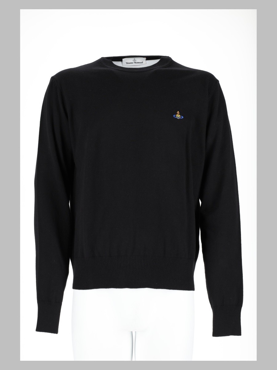 Vivienne Westwood Maglia In Cotone E Cashmere Con Logo