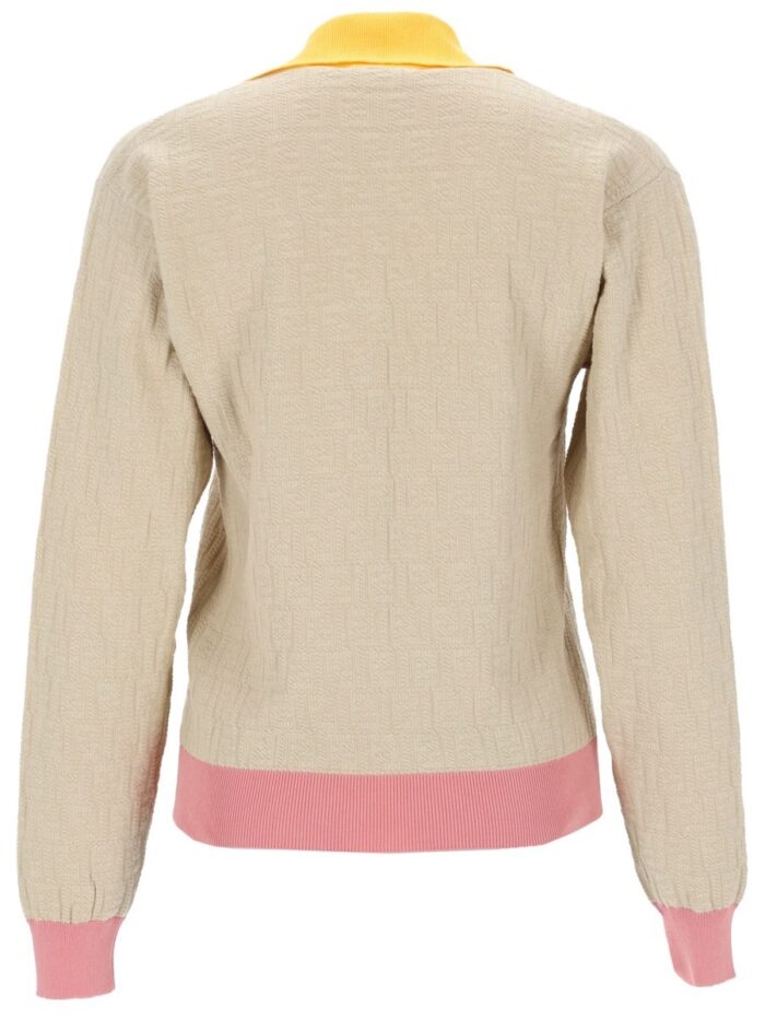 Fendi MAGLIA IN COTONE E SETA