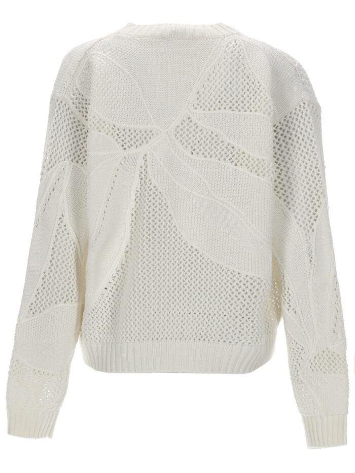 Max Mara MAGLIA IN COTONE RICAMATO
