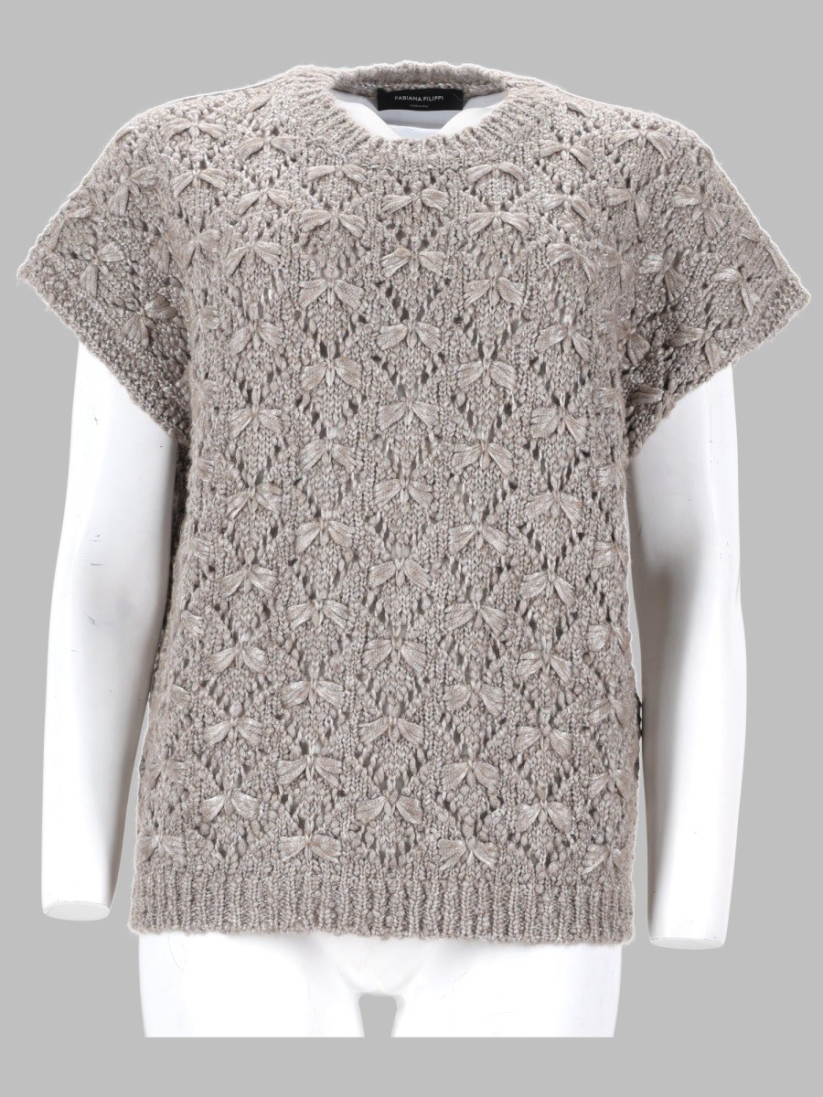 Fabiana Filippi MAGLIA IN FETTUCCIA DI COTONE