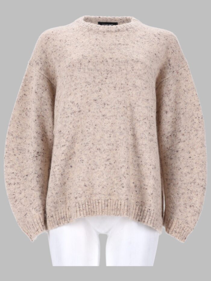 fabiana filippi maglia in filato bottonato con lurex Fabiana Filippi MAGLIA IN FILATO BOTTONATO CON LUREX