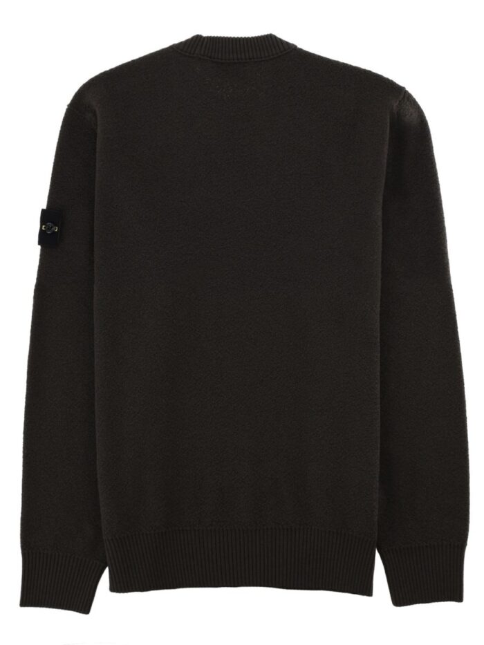 Stone Island MAGLIA IN LANA A COSTINE
