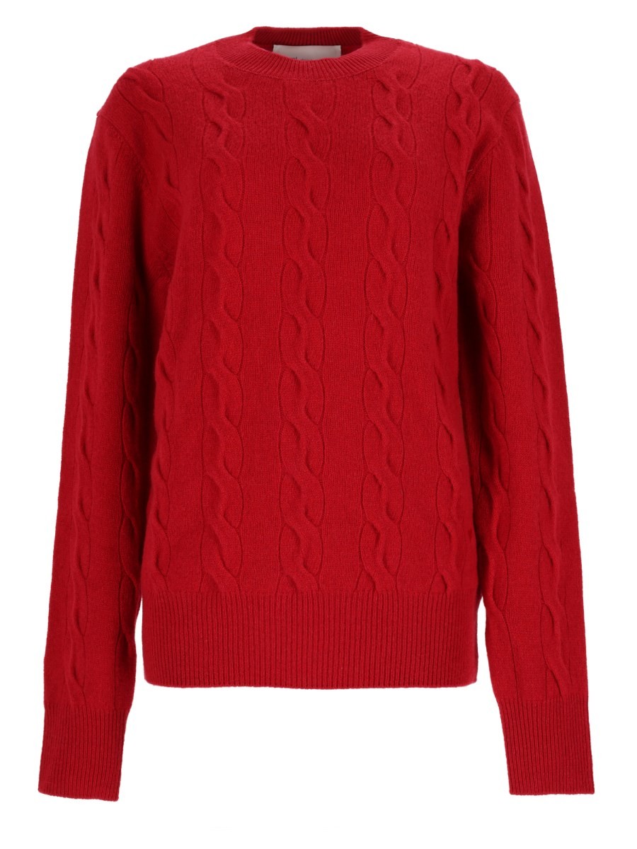 AMI PARIS Maglia In Lana A Trecce