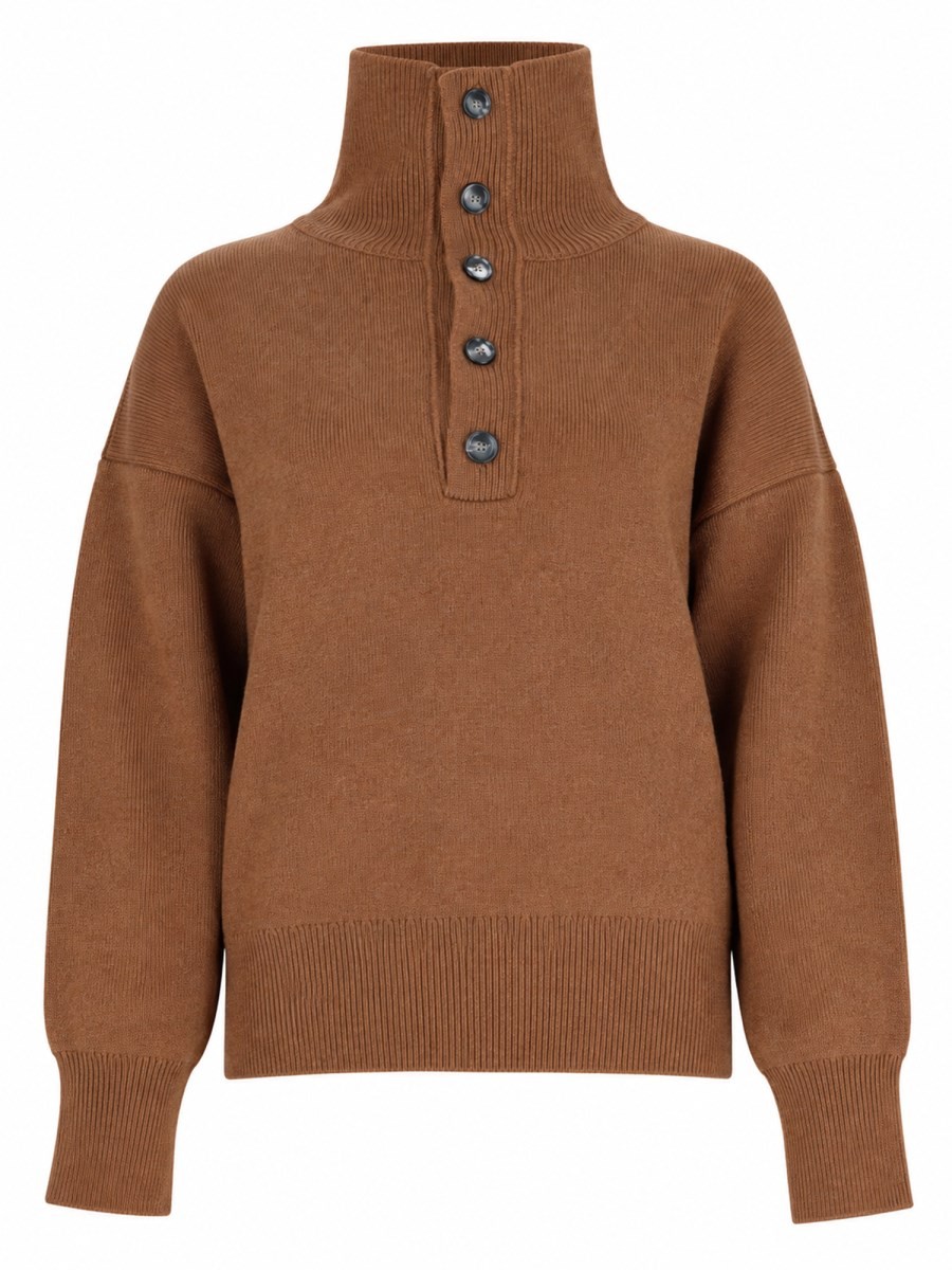 AMI PARIS Maglia In Lana Con Bottoni