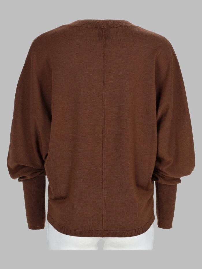 NUDE Maglia In Lana Con Scollo A V