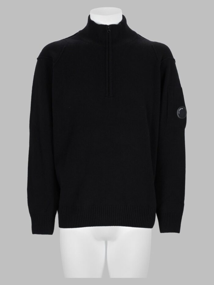 c.p. company maglia in lana con zip C.P. COMPANY Maglia In Lana Con Zip