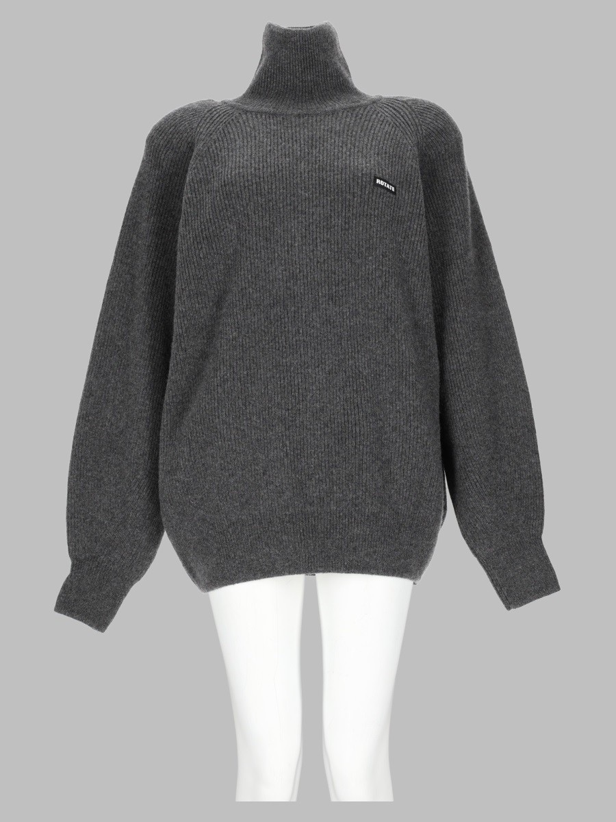 ROTATE Maglia In Lana E Cashmere