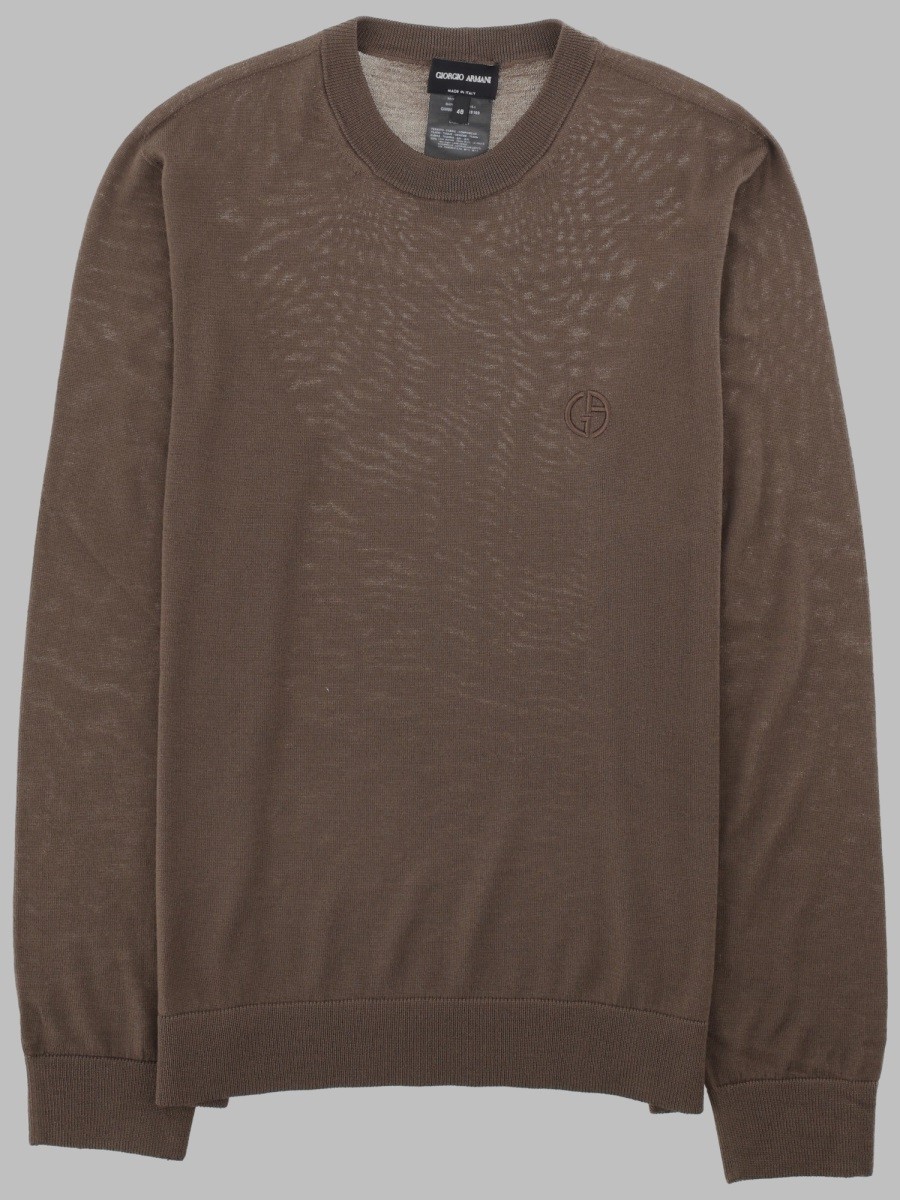 Giorgio Armani MAGLIA IN LANA VERGINE