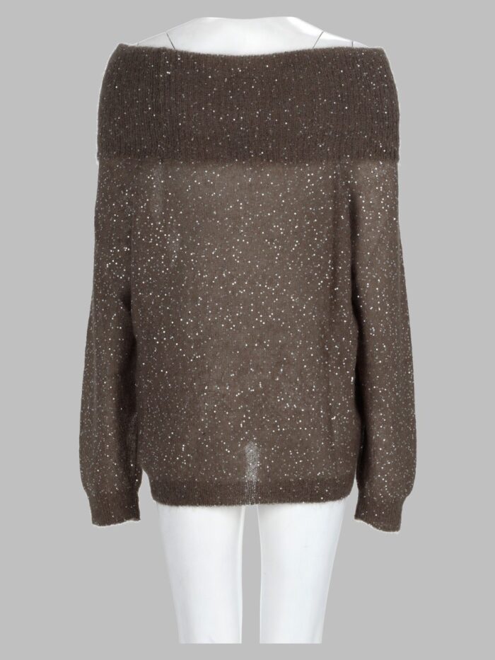 NUDE Maglia In Misto Cashmere Con Paillettes