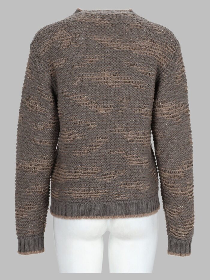 Fabiana Filippi Maglia In Misto Lana Con Paillettes
