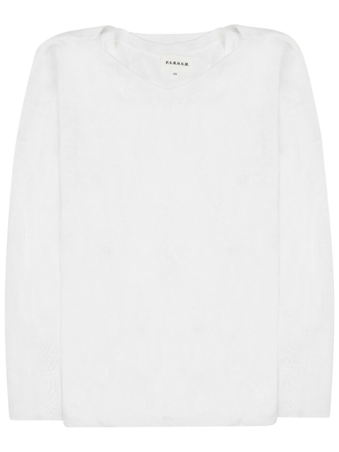 P.A.R.O.S.H. MAGLIA IN MISTO LINO
