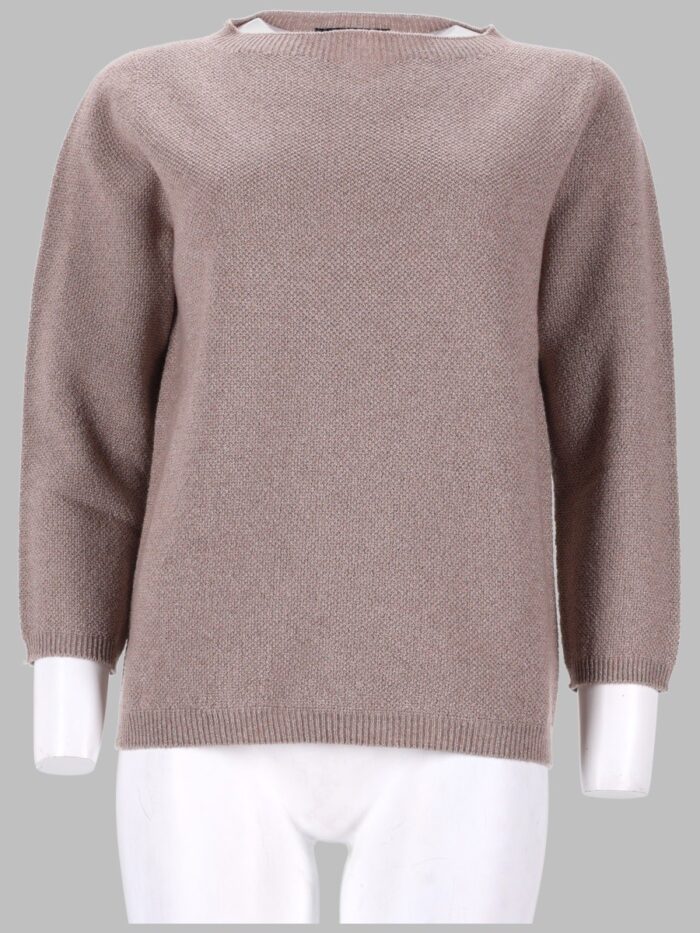 fabiana filippi maglia in platinum con lurex Fabiana Filippi MAGLIA IN PLATINUM CON LUREX