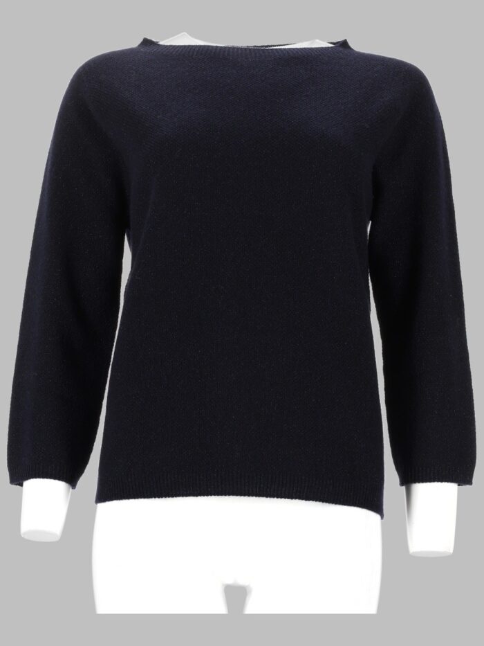 fabiana filippi maglia in platinum con lurex Fabiana Filippi Maglia In Platinum Con Lurex