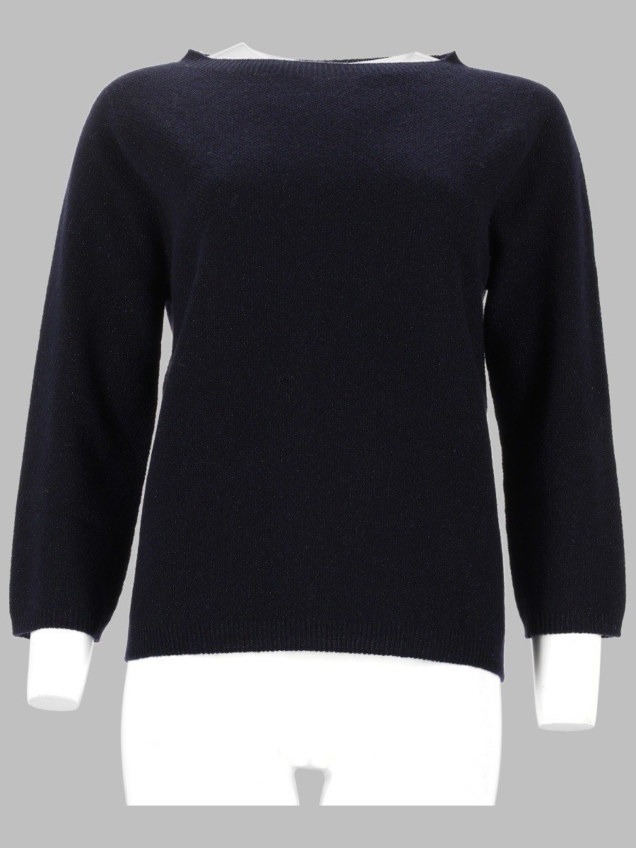 Fabiana Filippi Maglia In Platinum Con Lurex