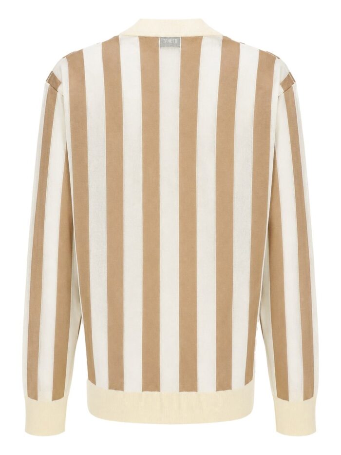 Fendi MAGLIA IN SETA PEQUIN