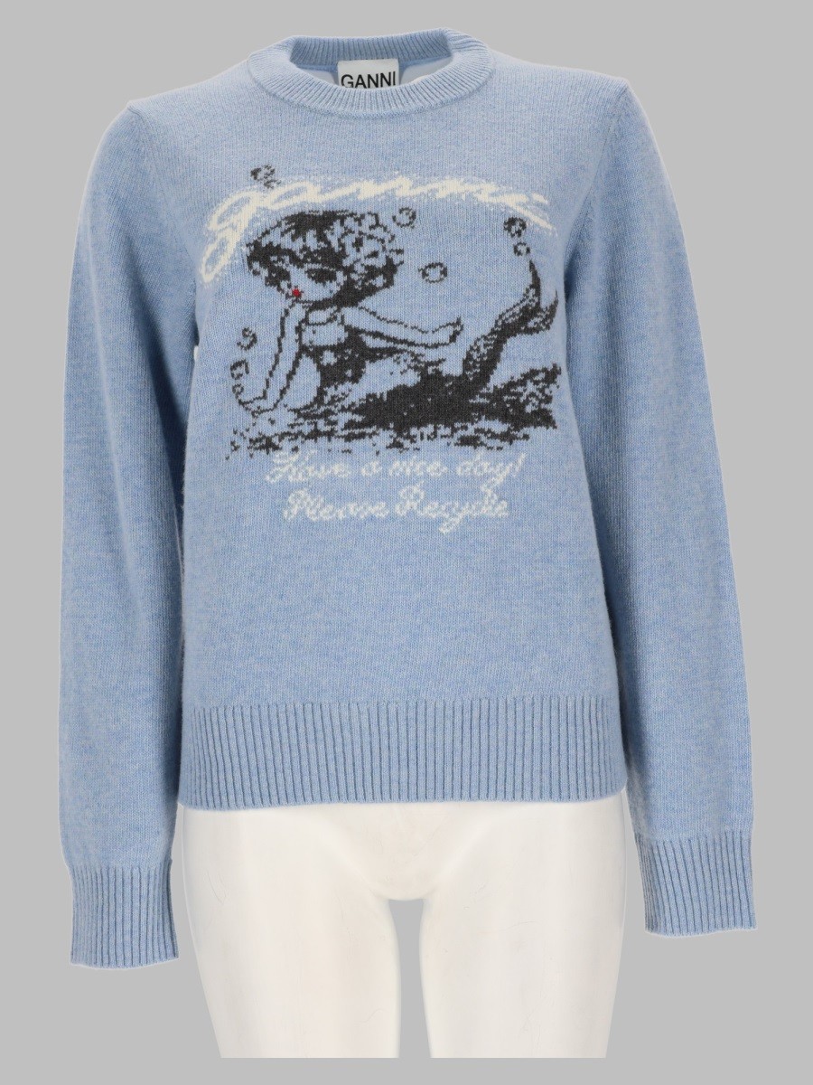 GANNI Maglia "Mermaid"
