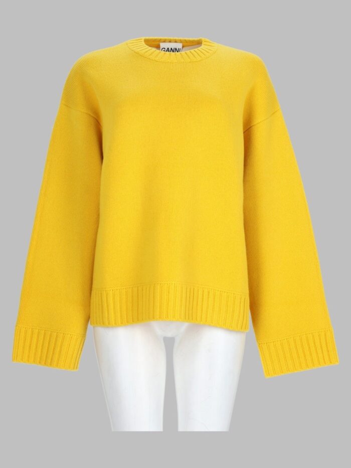 GANNI Maglia Oversize In Lana