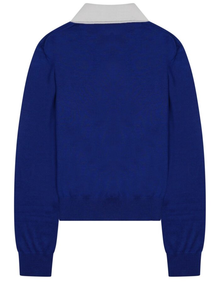 Celine MAGLIA STILE POLO IN CASHMERE SOTTILE E SETA