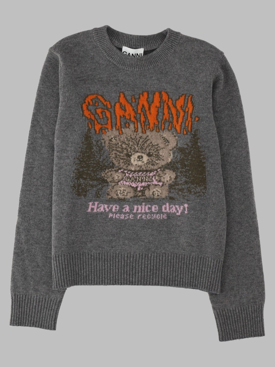 GANNI Maglia "Teddy Forest"