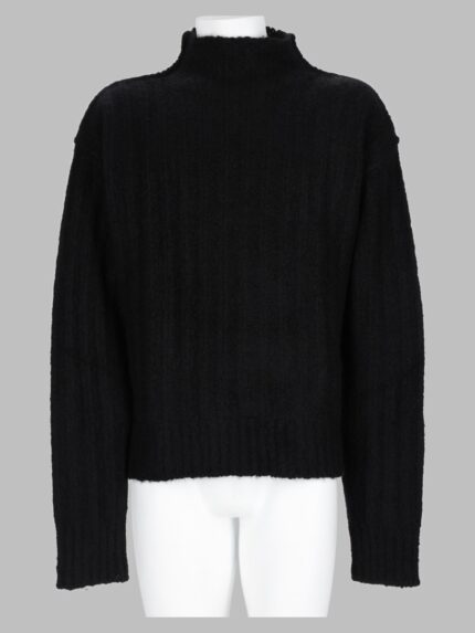 RICK OWENS Maglia "Turtle" In Cashmere E Seta