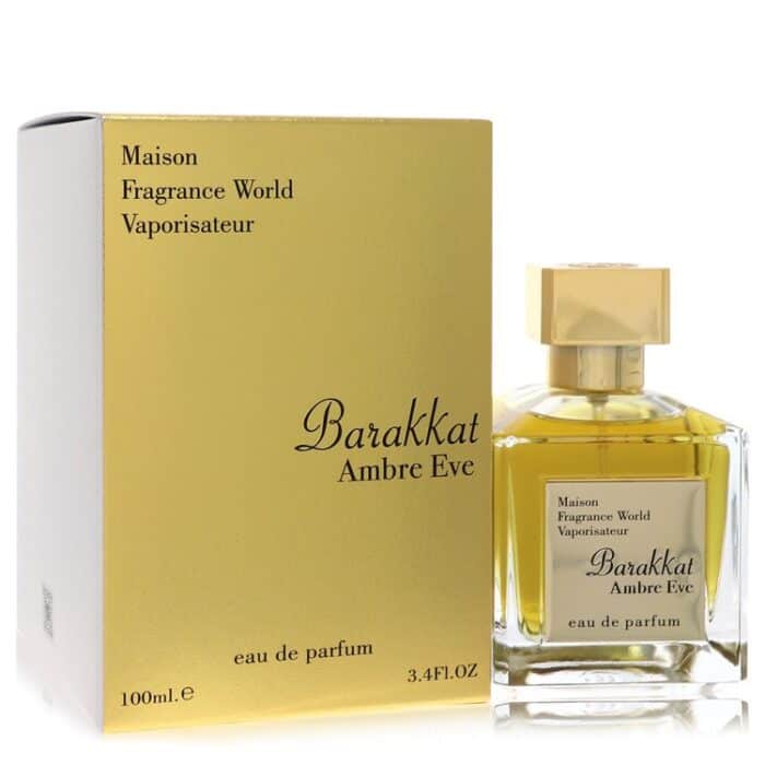 Maison Barakkat Ambre Eve By Fragrance World - Eau De Parfum Spray (Unisex) 3.4 Oz