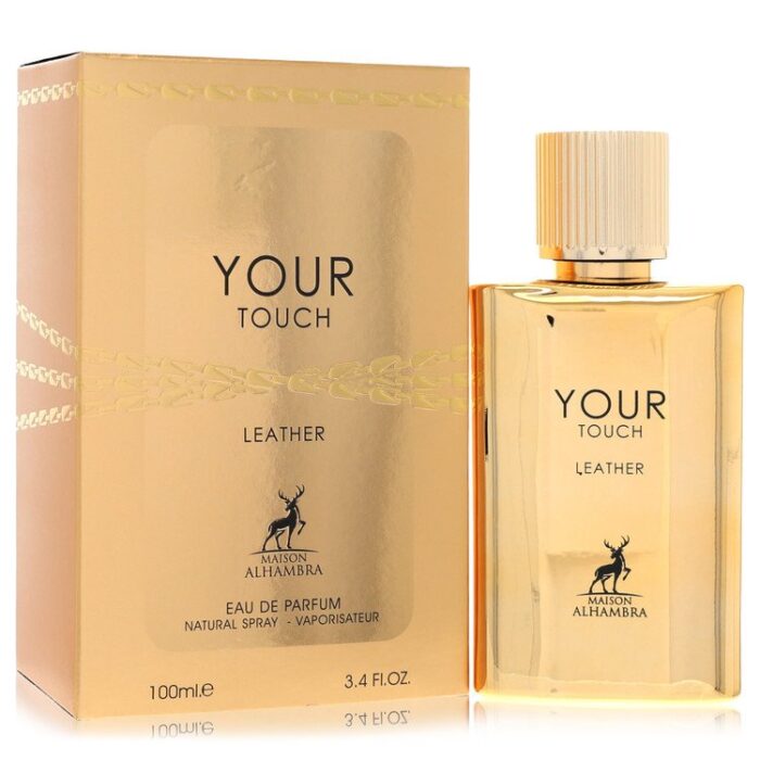 Maison Alhambra Your Touch Leather By Maison Alhambra - Eau De Parfum Spray (Unisex) 3.4 Oz - Image 1