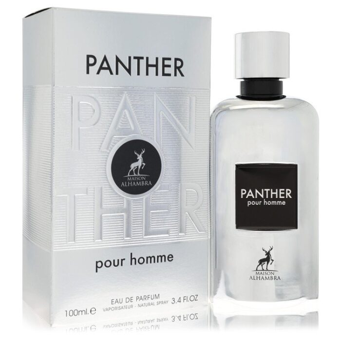 maison alhambra panther pour homme by maison alhambra eau de parfum spray 3.4 oz Maison Alhambra Panther Pour Homme By Maison Alhambra - Eau De Parfum Spray 3.4 Oz - Image 1