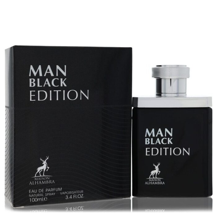 Maison Alhambra Man Black Edition By Maison Alhambra - Eau De Parfum Spray 3.4 Oz - Image 1