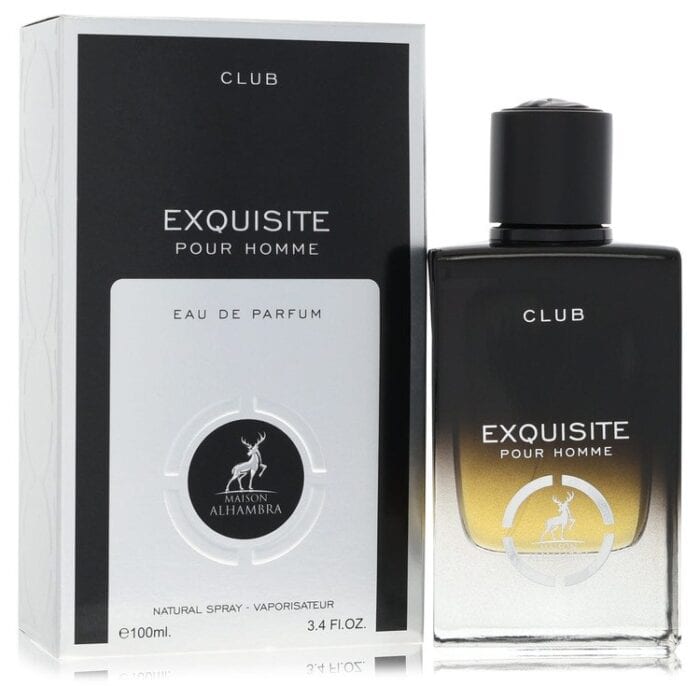 maison alhambra club exquisite by maison alhambra eau de parfum spray 3.4 oz Maison Alhambra Club Exquisite By Maison Alhambra - Eau De Parfum Spray 3.4 Oz - Image 1