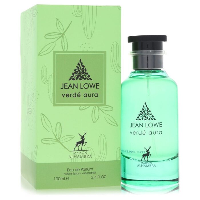 Maison Alhambra Jean Lowe Verde Aura By Maison Alhambra - Eau De Parfum Spray (Unisex) 3.4 Oz - Image 1