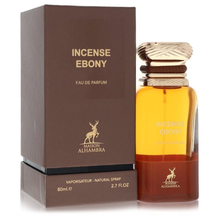 Maison Alhambra Incense Ebony By Maison Alhambra - Eau De Parfum Spray (Unisex) 2.7 Oz - Image 1