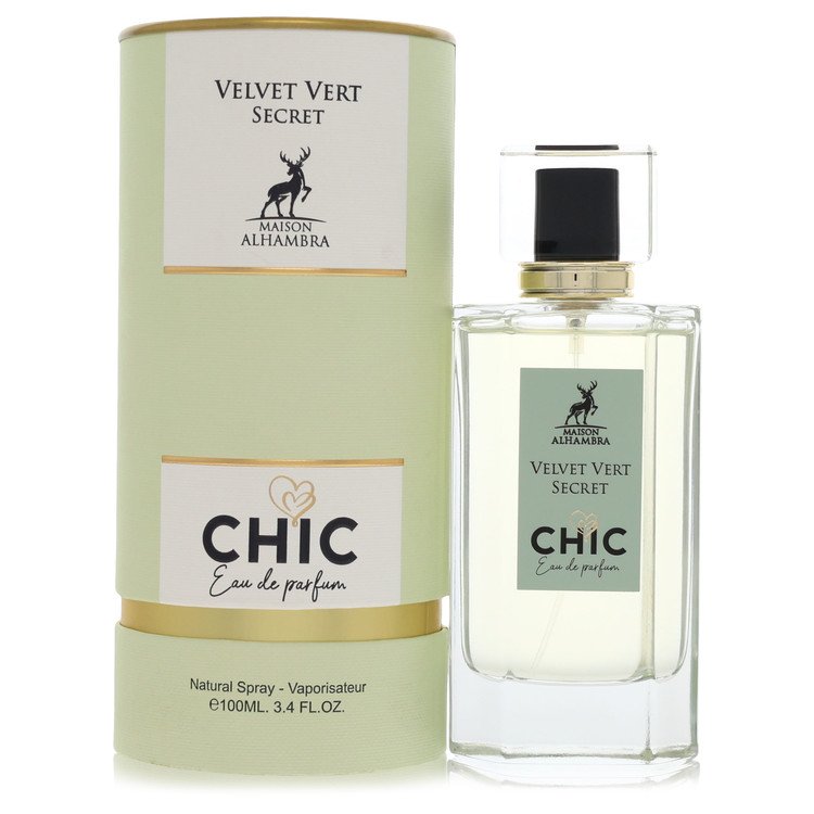 Maison Alhambra Chic Velvet Vert Secret By Maison Alhambra - Eau De Parfum Spray (Unisex) 3.4 Oz