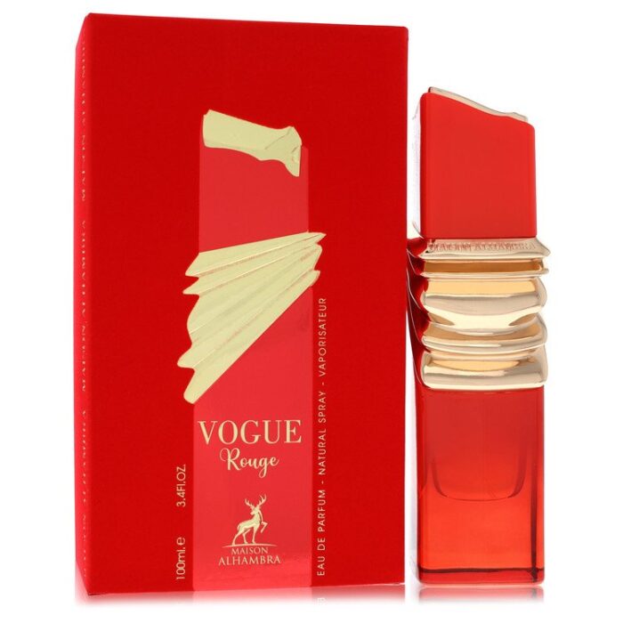 Maison Alhambra Vogue Rouge By Maison Alhambra - Eau De Parfum Spray (Unisex) 3.4 Oz - Image 1