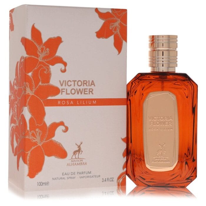 Maison Alhambra Victoria Flower Rosa Lilium By Maison Alhambra - Eau De Parfum Spray 3.4 Oz - Image 1