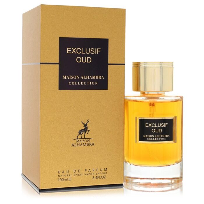Maison Alhambra Exclusif Oud By Maison Alhambra - Eau De Parfum Spray (Unisex) 3.4 Oz - Image 1