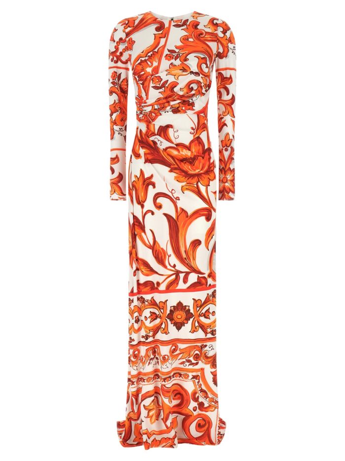 dolce & gabbana 'maiolica' dress Dolce & Gabbana 'Maiolica' Dress